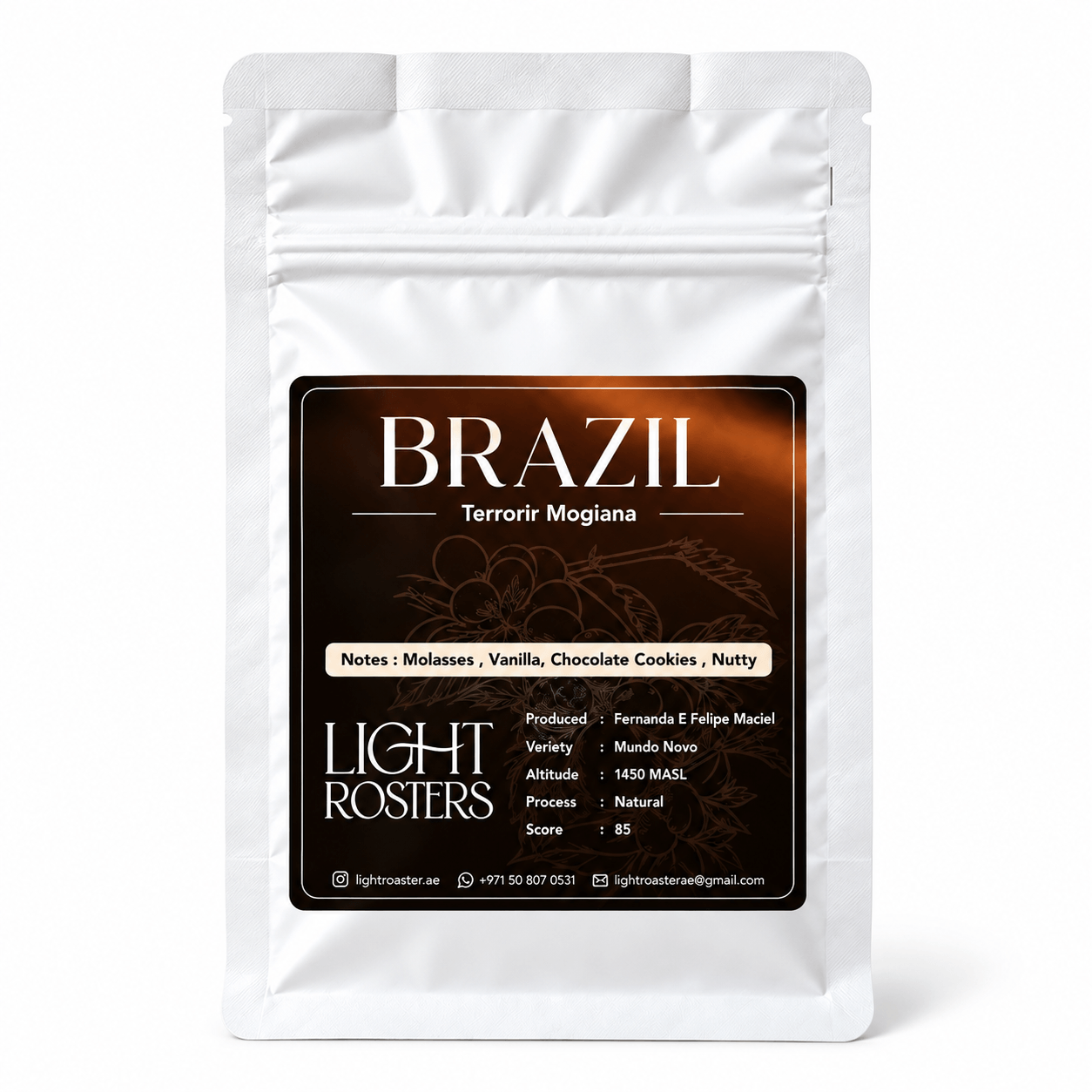 LightRoaster Brazil LR-WEB-BRAZIL-250G