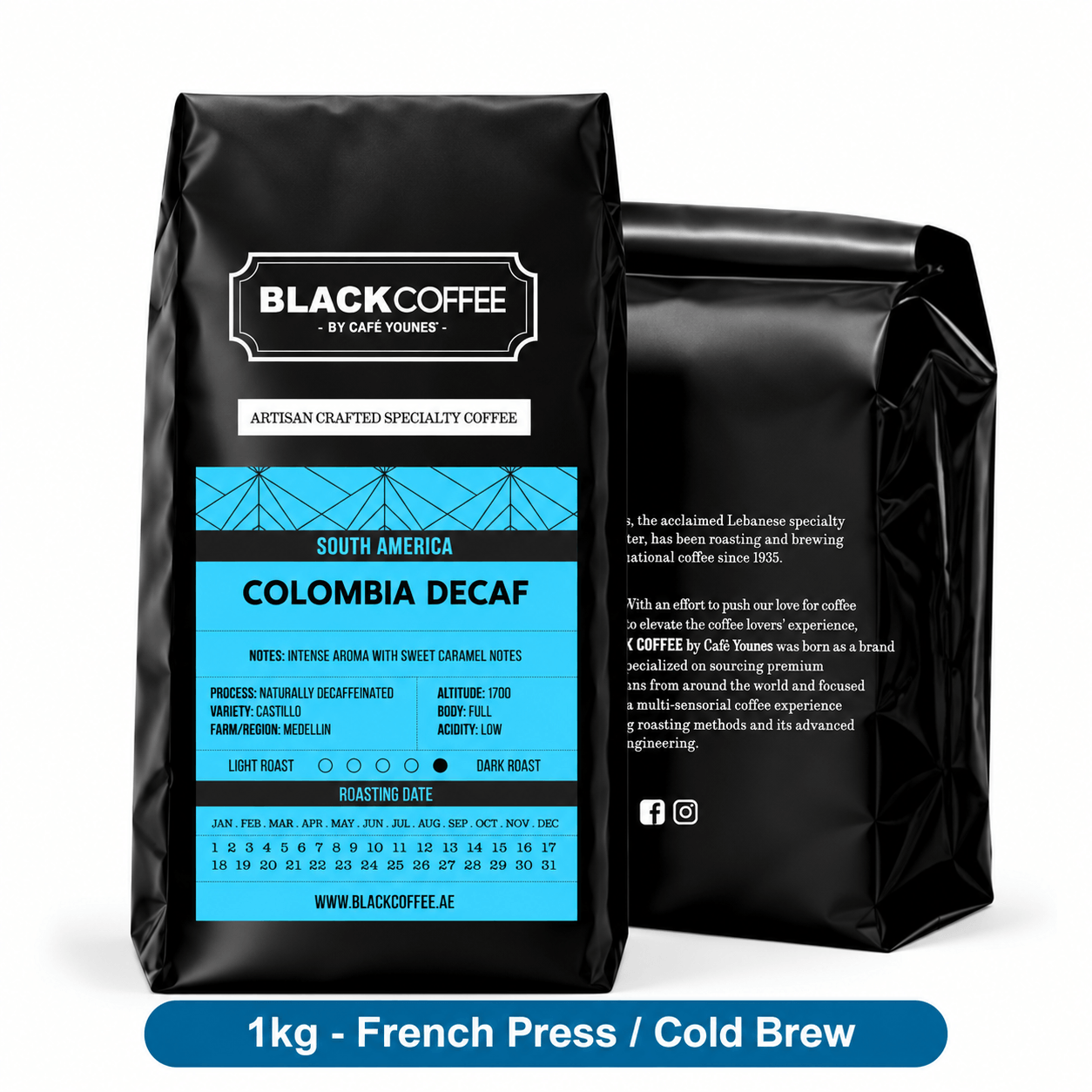 1kg | French Press/Cold Brew Grind
