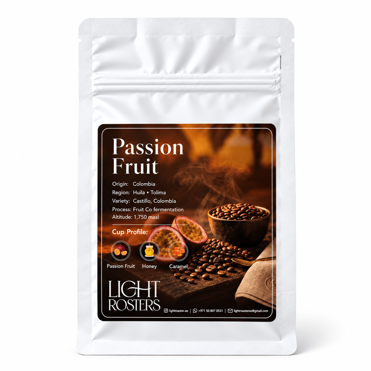 LightRoaster Passion Fruit LR-WEB-PASSION-FRUIT-250G