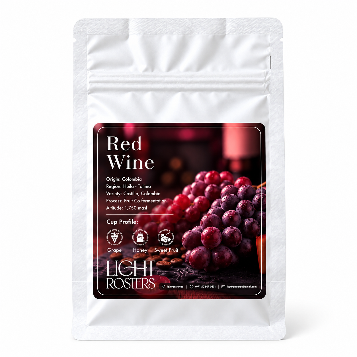 LightRoaster Red Wine LR-WEB-RED-WINE-250G